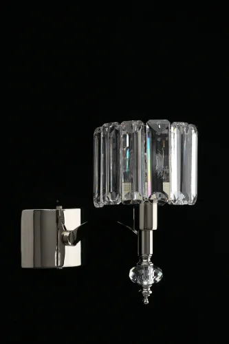Бра Hortens APL.750.01.01 Aployt прозрачный на 1 лампа, основание хром в стиле классический  фото 8