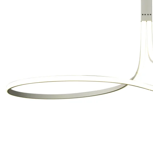 Светильник потолочный LED NUR 6006 Mantra белый 1 лампа, основание белое в стиле современный  фото 2