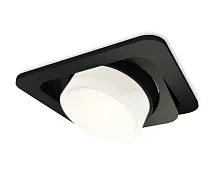 Светильник точечный Techno Spot XC XC7659083 Ambrella light белый 1 лампа, основание чёрное в стиле хай-тек современный квадратный