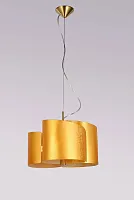 Люстра подвесная Vetro-oro 195.3 Lucia Tucci золотая на 3 лампы, основание золотое в стиле современный 