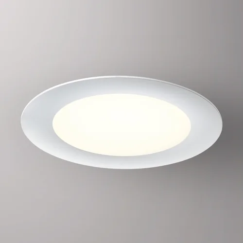 Светильник точечный LED с переключателем цветовой температуры Lante 358952 Novotech белый 1 лампа, основание белое в стиле современный хай-тек  фото 3