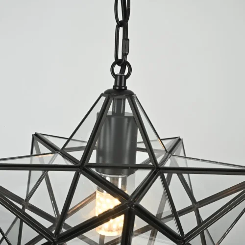 Светильник подвесной Star 189644-26 ImperiumLoft серый 1 лампа, основание чёрное в стиле современный  фото 7