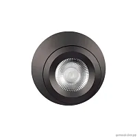 Светильник точечный Click 10339 Black LOFT IT чёрный 1 лампа, основание чёрное в стиле современный хай-тек круглый