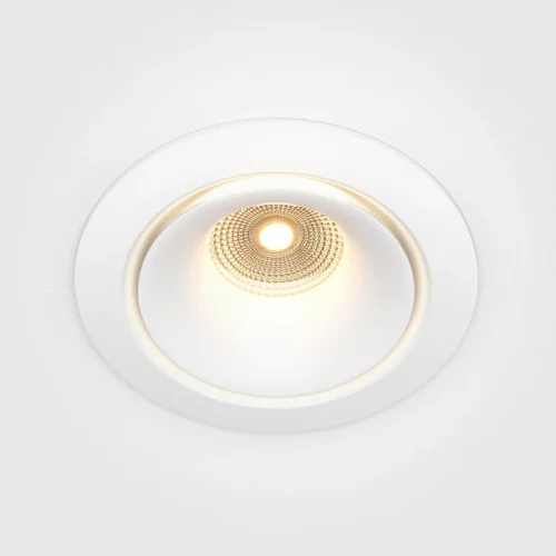 Светильник точечный LED Zoom DL031-2-L12W Maytoni белый 1 лампа, основание белое в стиле современный  фото 5