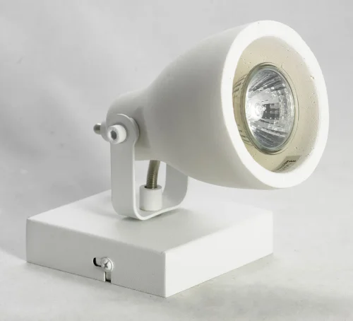 Спот с 1 лампой LSP-9822 Lussole белый GU10 в стиле лофт  фото 2
