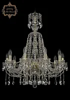 Люстра подвесная хрустальная 11.12.10.240.XL-78.Gd.Sp Богемиа Арт Классик Люстра подвесная хрустальная 11.12.10.240.XL-78.Gd.Sp Богемиа Арт Классик