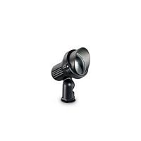 Прожектор TERRA PR SMALL NERO Ideal Lux уличный IP65 чёрный 1 лампа, плафон чёрный в стиле современный GU10