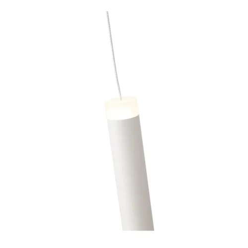 Светильник подвесной LED Ballito SL1591.503.01 ST-Luce белый 1 лампа, основание белое в стиле хай-тек трубочки фото 3