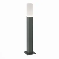 Парковый светильник LED SL101.705.01 ST-Luce уличный IP54 серый 1 лампа, плафон белый в стиле современный LED