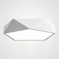 Светильник потолочный LED GEOMETRIC White D60 185382-26 ImperiumLoft белый 1 лампа, основание белое в стиле современный скандинавский 
