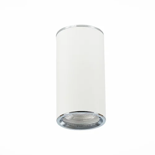 Светильник накладной Chomus ST111.507.01 ST-Luce белый 1 лампа, основание белое в стиле хай-тек современный круглый фото 2