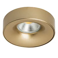 Светильник точечный Levigo L01002323 Lightstar золотой 1 лампа, основание золотое в стиле модерн 