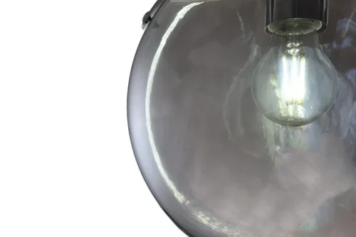 Светильник подвесной Dialma VL5183P11 Vele Luce серый 1 лампа, основание хром в стиле современный  фото 3