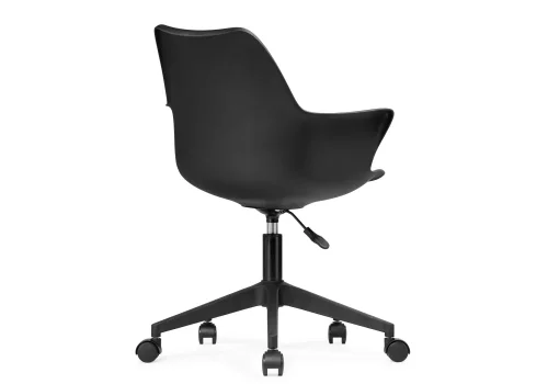 Компьютерное кресло Tulin black 15705 Woodville, чёрный/экокожа, ножки/пластик/чёрный, размеры - *910***600*600 фото 4