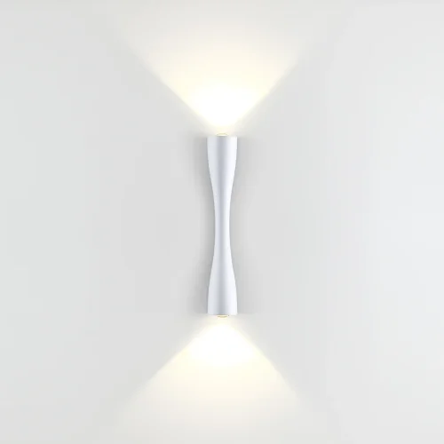 Бра LED Anika 4290/10WL Odeon Light белый на 1 лампа, основание белое в стиле современный хай-тек  фото 3