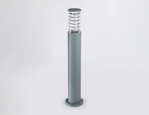Парковый светильник ST2534 Ambrella light уличный IP54 серый 1 лампа, плафон прозрачный в стиле хай-тек современный E27 фото 4