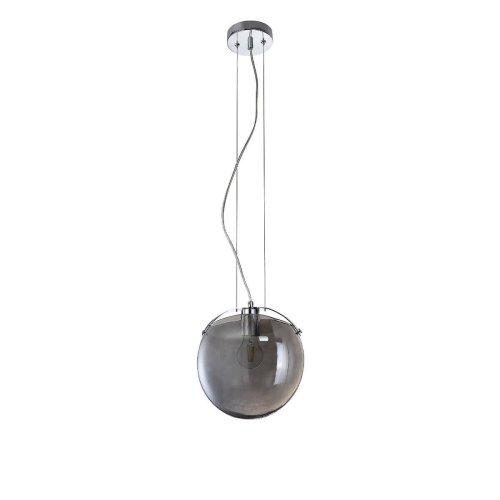 Светильник подвесной Dialma VL5183P11 Vele Luce серый 1 лампа, основание хром в стиле современный 