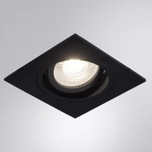 Светильник точечный Tarf A2178PL-1BK Arte Lamp чёрный 1 лампа, основание чёрное в стиле современный квадратный фото 3