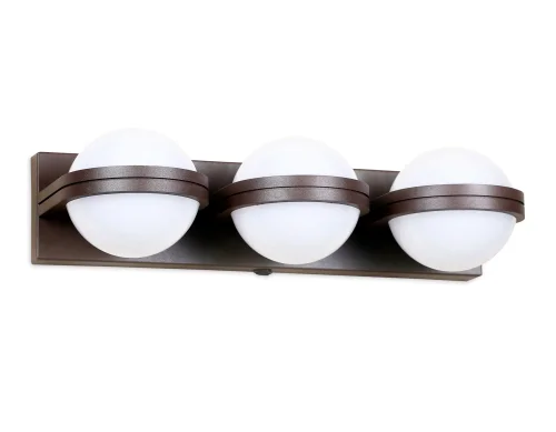 Бра LED Traditional FW560 Ambrella light белый на 1 лампа, основание коричневое в стиле современный шар фото 2