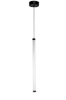 Светильник подвесной LED с пультом Quadro 4010/02/01P Stilfort прозрачный 1 , основание бронзовое в стиле хай-тек современный трубочки с пультом