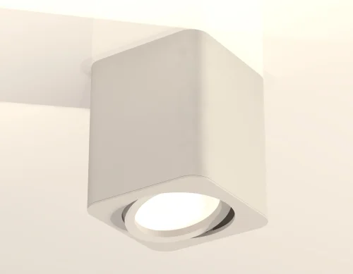 Светильник накладной Techno Spot XS XS7812010 Ambrella light белый 1 лампа, основание белое в стиле хай-тек современный квадратный фото 2