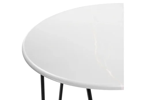 Журнальный столик Шани кварц бежевый 550563 Woodville столешница белая из мдф фото 7