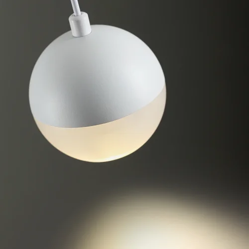Светильник подвесной Garn 370809 Novotech белый 1 лампа, основание белое в стиле современный  фото 7