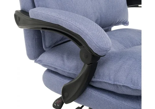 Компьютерное кресло Rapid голубое 11638 Woodville, голубой/ткань, ножки/пластик/чёрный, размеры - *580***680*750 фото 9