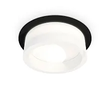 Светильник точечный XC8051015 Ambrella light белый 1 лампа, основание чёрное белое в стиле хай-тек 
