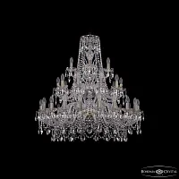 Люстра подвесная 1411/20+10+5/360/3d Pa Bohemia Ivele Crystal без плафона на 35 ламп, основание бронзовое в стиле классический sp