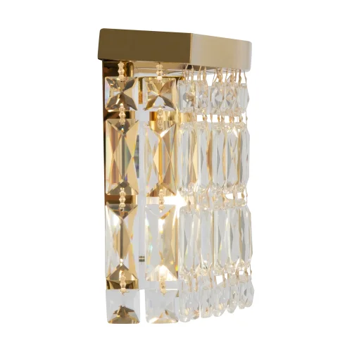 Бра Dune DIA005WL-02G Maytoni прозрачный на 2 лампы, основание золотое в стиле современный классический  фото 4