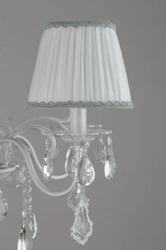 Люстра подвесная Cremona OML-60813-05 Omnilux белая на 5 ламп, основание белое в стиле классический  фото 6