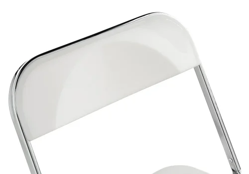 Пластиковый стул Fold складной white 15749 Woodville, /, ножки/металл/хром, размеры - ***** фото 8