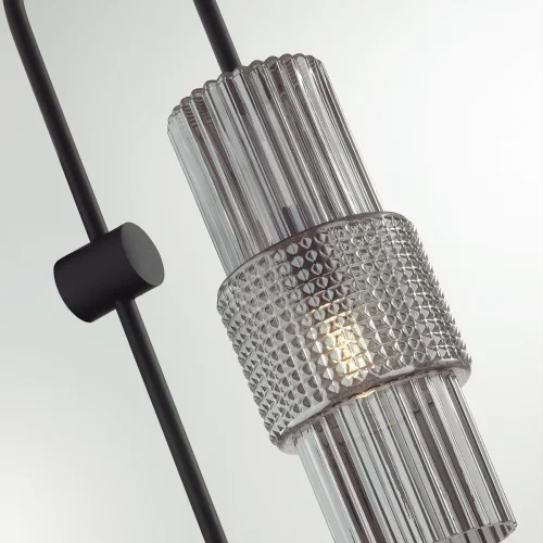 Бра Pimpa 5016/1W Odeon Light чёрный серый на 1 лампа, основание чёрное в стиле современный  фото 5