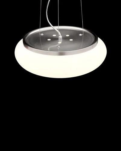 Светильник подвесной Biante LDP 1104-480 Lumina Deco белый 4 лампы, основание серебряное в стиле современный  фото 3