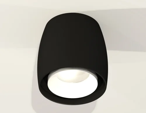 Светильник накладной Techno spot XS1142001 Ambrella light чёрный 1 лампа, основание чёрное в стиле хай-тек современный круглый фото 2