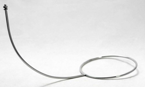 Люстра потолочная Gila GRLSP-8083 Lussole белая на 5 ламп, основание матовое никель в стиле классический  фото 4