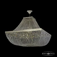 Люстра потолочная хрустальная 19112/H1/90IV GW Bohemia Ivele Crystal прозрачная на 26 ламп, основание золотое в стиле классический sp