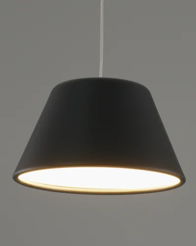 Светильник подвесной LED Atla V10889-PL Moderli чёрный 1 лампа, основание чёрное в стиле современный  фото 4